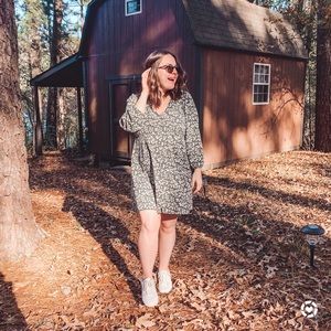 Madewell Floral Mini Dress